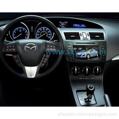 MAZDA 3 NEW car dvd player gps navigation bluetooth dvbt isdb-t tv radio stereo